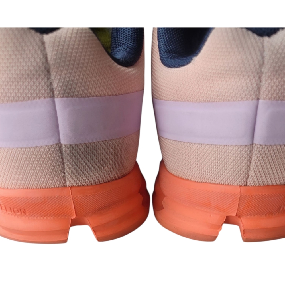 ON Women's Cloud X Sneaker, 6.5, Rose Fuiji - Picture 5 of 9